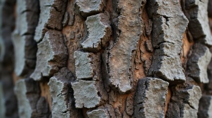 Textured Tree Bark Macro