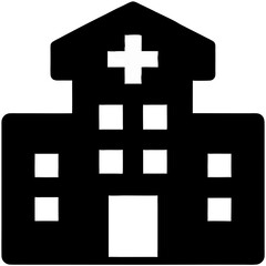 Obraz premium Hospital first aid icon