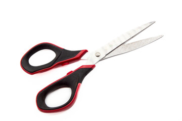school scissors on white background, scissors concept