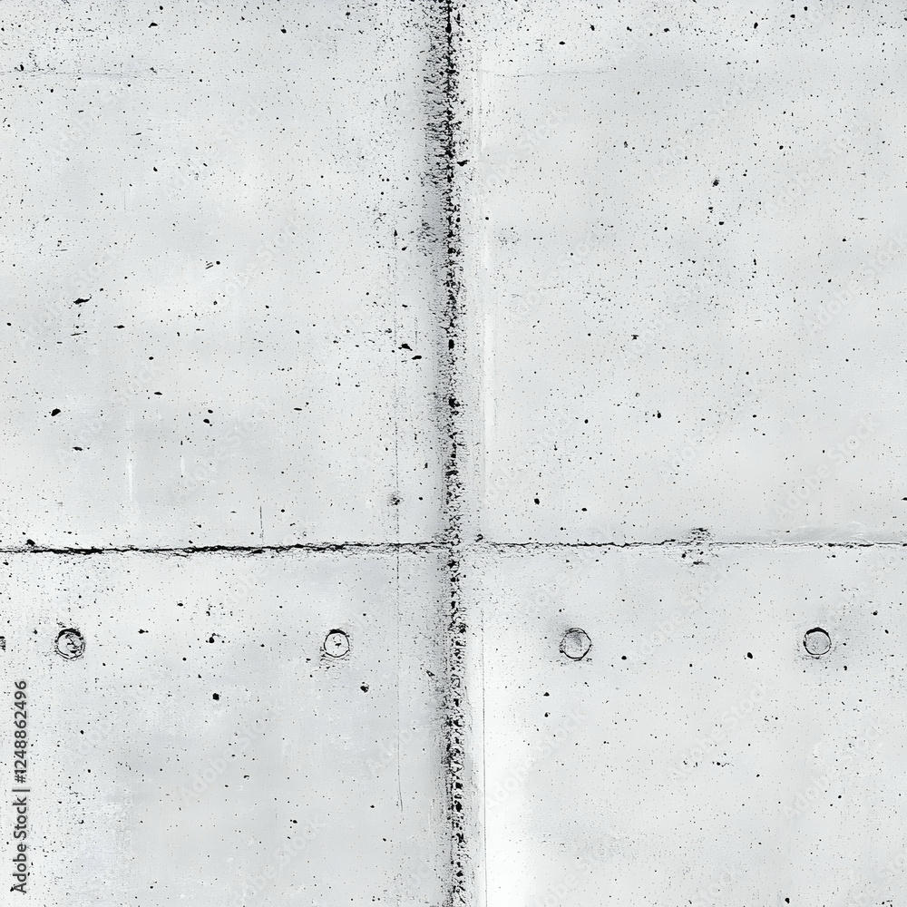 Poster monochrome textured concrete wall featuring distinct lines, varied speckles, and subtle gradations i