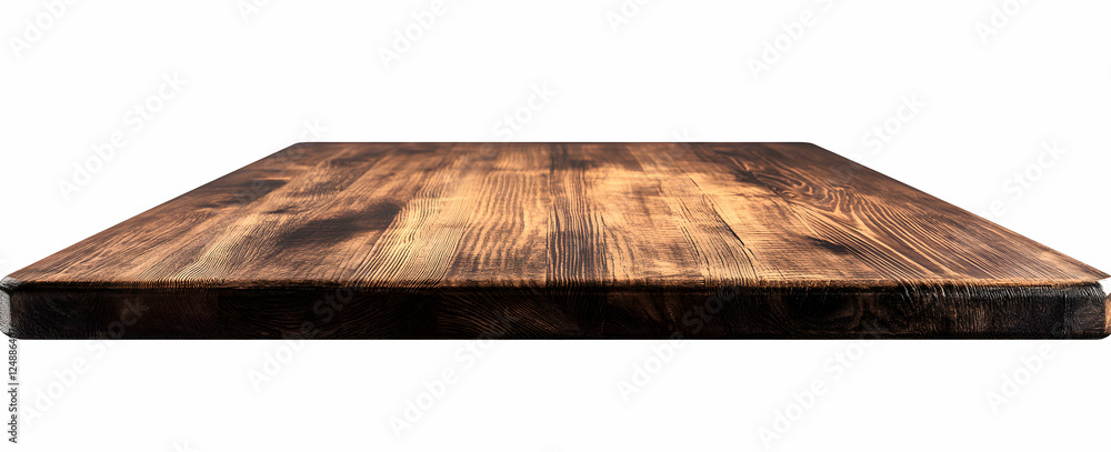 Poster rustic wooden surface backdrop with detailed grain and warm tones for product displays or text overl