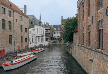 Photo of the bruges old town, Belgium.
