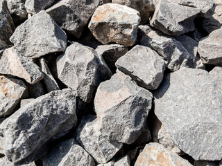 Abstract grey stones texture as background