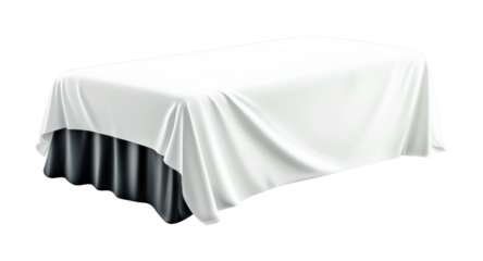 Elegant table setup home still life indoor isolated on transparent background