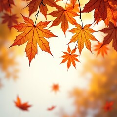 Autumn Foliage Burst - Golden Fall Scene