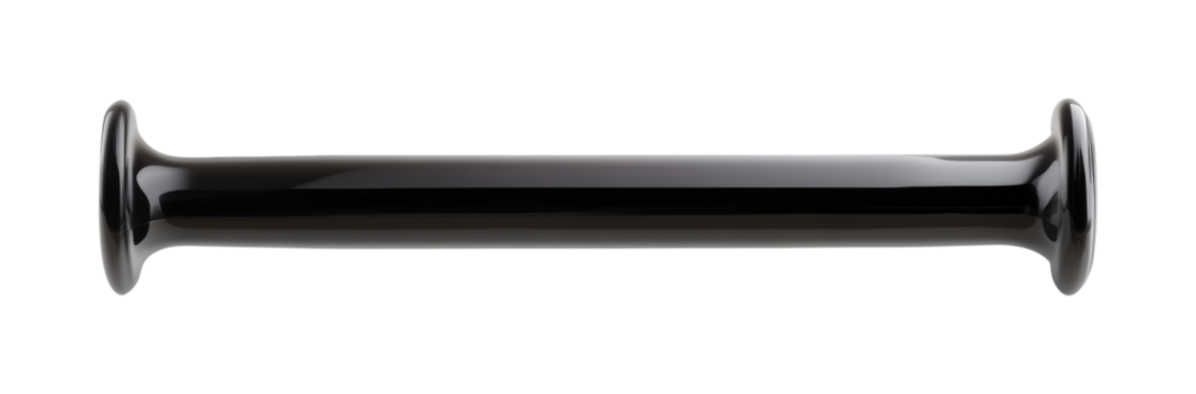 Strength training bar for home gym fitness setup isolated on transparent background - Powered by Adobe