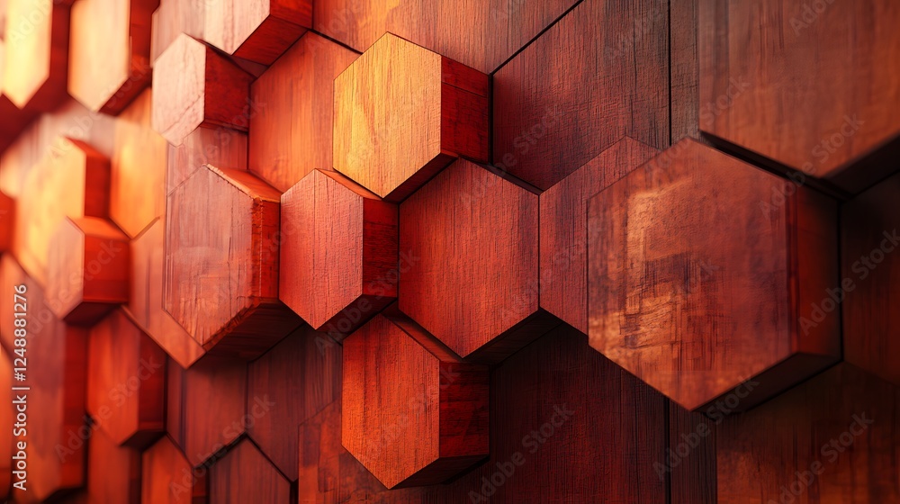 Poster polygon nuances close-up of textured surfaces stud 13b6108e-c62c-4191-a1b5-a468dac95c75 2 showcasing