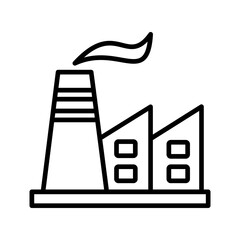 Factory Vector Icon