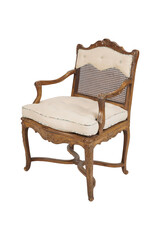 antique chair isolated on white