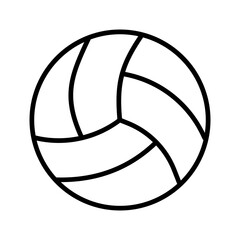 Fototapeta premium Volleyball Vector Icon