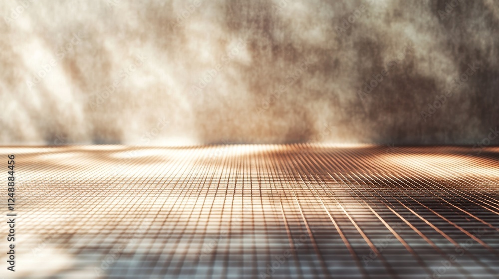 Poster abstract grid surface with soft diffused light and shadows