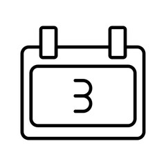 Calendar Vector Icon
