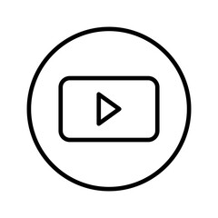 YouTube Vector Icon