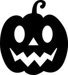 Halloween pumpkin icon.Evil pumpkin symbol. Halloween decoration cartoon sign.Cute Creepy Spooky Halloween Pumpkin Fall Autumn Sticker Print Illustration.Halloween evil face vector illustration.
