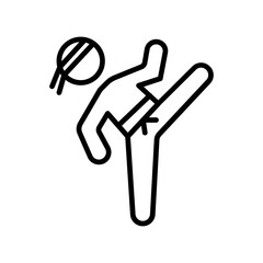 Martial Arts Vector Icon
