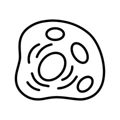 Fototapeta premium Human Cell Vector Icon