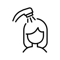 Clean Hair Vector Icon