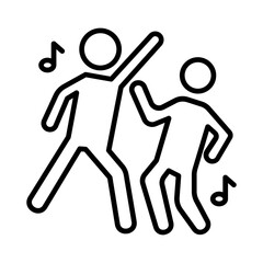 Street Dance Vector Icon