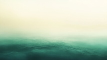 Ocean waters meet light sky in a calming seascape