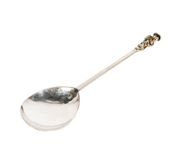 Charles I Silver Apostle Spoon, 1641, St Simon Spoon, Antique Silver Spoon, English Silver Spoon,...