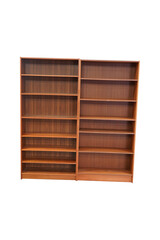 Teak Hundevad Double Bank Bookcase, Teak Bookcase, Hundevad Bookcase, Mid-century modern bookcase, Vintage bookcase, Danish furniture, Double bank bookcase, Danish teak furniture, Auction sale bookcas