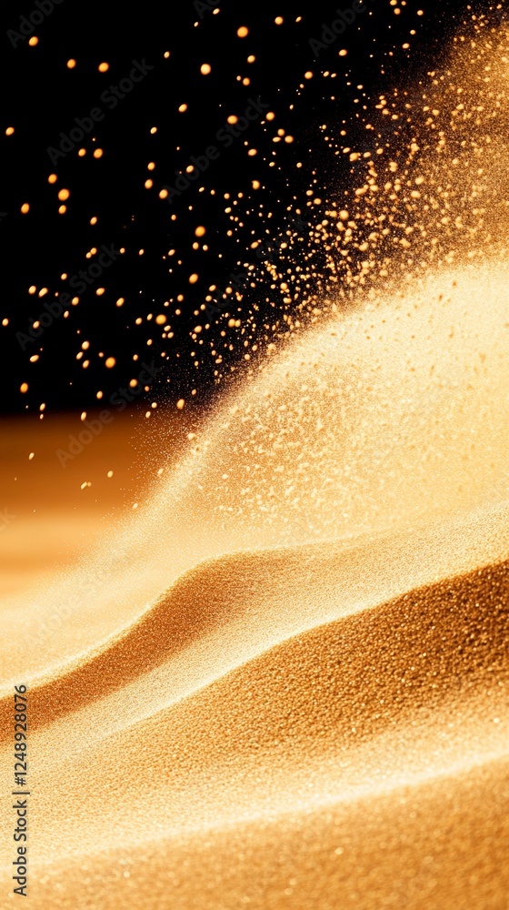 Poster Abstract representation of mental overload, featuring dynamic particles symbolizing thoughts and stress. Captures the essence of cognitive pressure, burnout, and intense focus