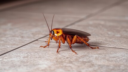 Cockroach encounter indoor pest control strategies kitchen guide home close-up insect management