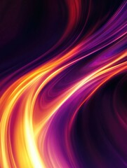 Colorful blend of artistic lines and curves.