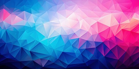 Obraz premium Abstract Pink Blue Geometric Gradient Aerial Background - High Resolution Stock Photo