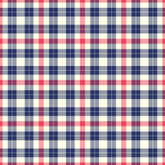 Modern seamless checkered pattern featuring bold stripes and cle