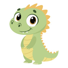 Fototapeta premium cute dinosaur dragon illustration for kids