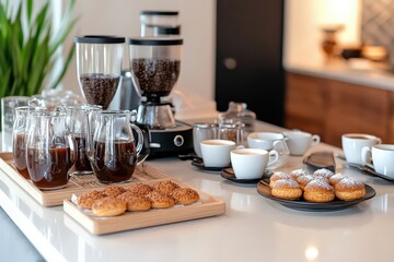 Gourmet Coffee Station for Appreciation Day