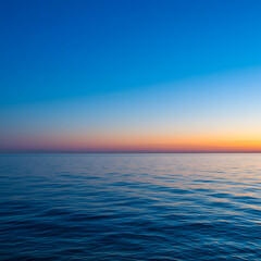 Fototapeta premium sunset over the sea