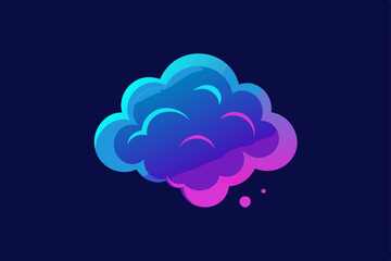 abstract background with clouds