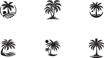 set of palm trees © SATHI