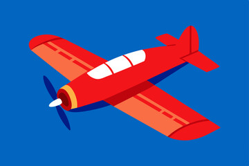 vector illustration of a jet fighter