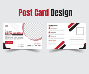 Creative Corporate Post Card Design