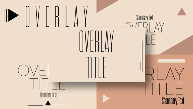 Corporate Identity Reveal | Motion Titles with Control Panel