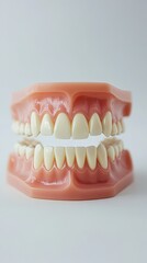 Obraz premium Detailed Dental Model of Human Teeth