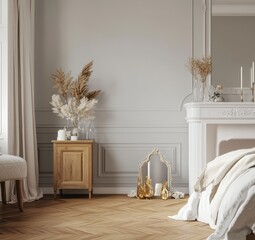 Cozy and Elegant Interior Design with Neutral Tones and Textures