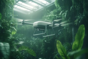 A compact delivery drone. Generative AI