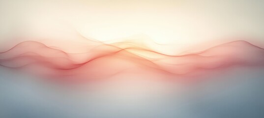 Minimalist Abstract Design with Soft Gradients Gentle Curves and Natural Light in Scandinavian Aesthetic