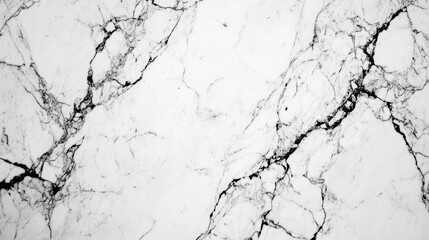 White Marble with Golden Veins Luxurious Texture Background