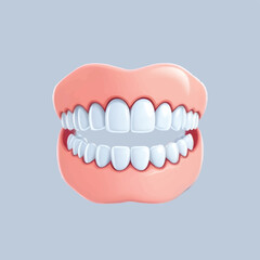 Fototapeta premium Braces Vector Illustration for Dental colour vectpr image