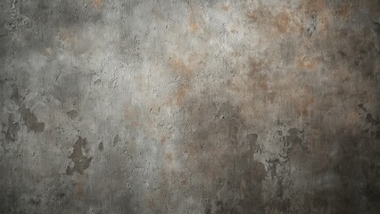 Grunge metal texture on a concrete wall