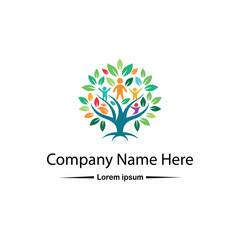 Family tree logo