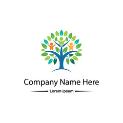 Family tree logo