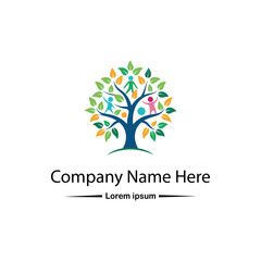 Family tree logo