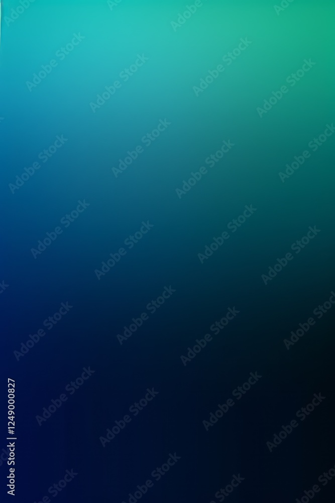 Aufkleber vertical gradient background transitioning from deep blue to vibrant teal for artistic or design use