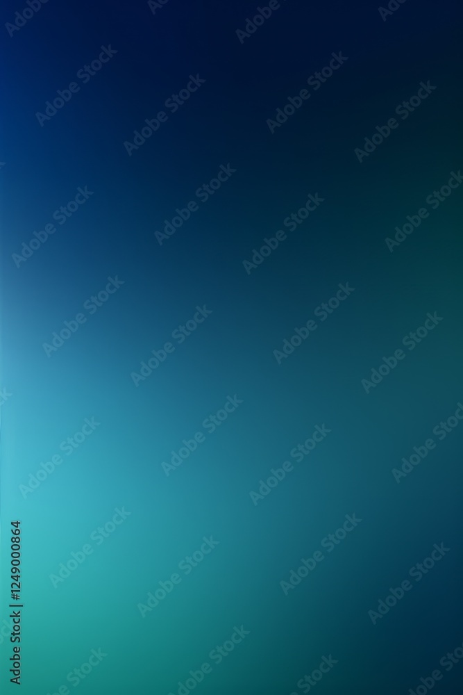 Poster vertical gradient background transitioning from dark blue to teal with a smooth texture